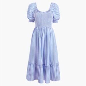 VEUC Hill House Louisa Nap Dress in Blueberry Stripe